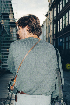 Jersey de punto por cable - Charcoal Melange