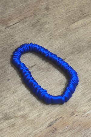 Silk elastic - Blue