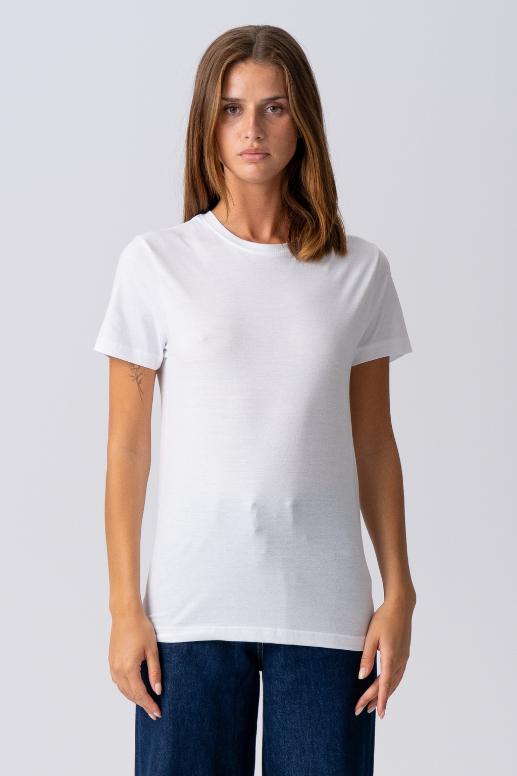Basic Camiseta ligera - blanco