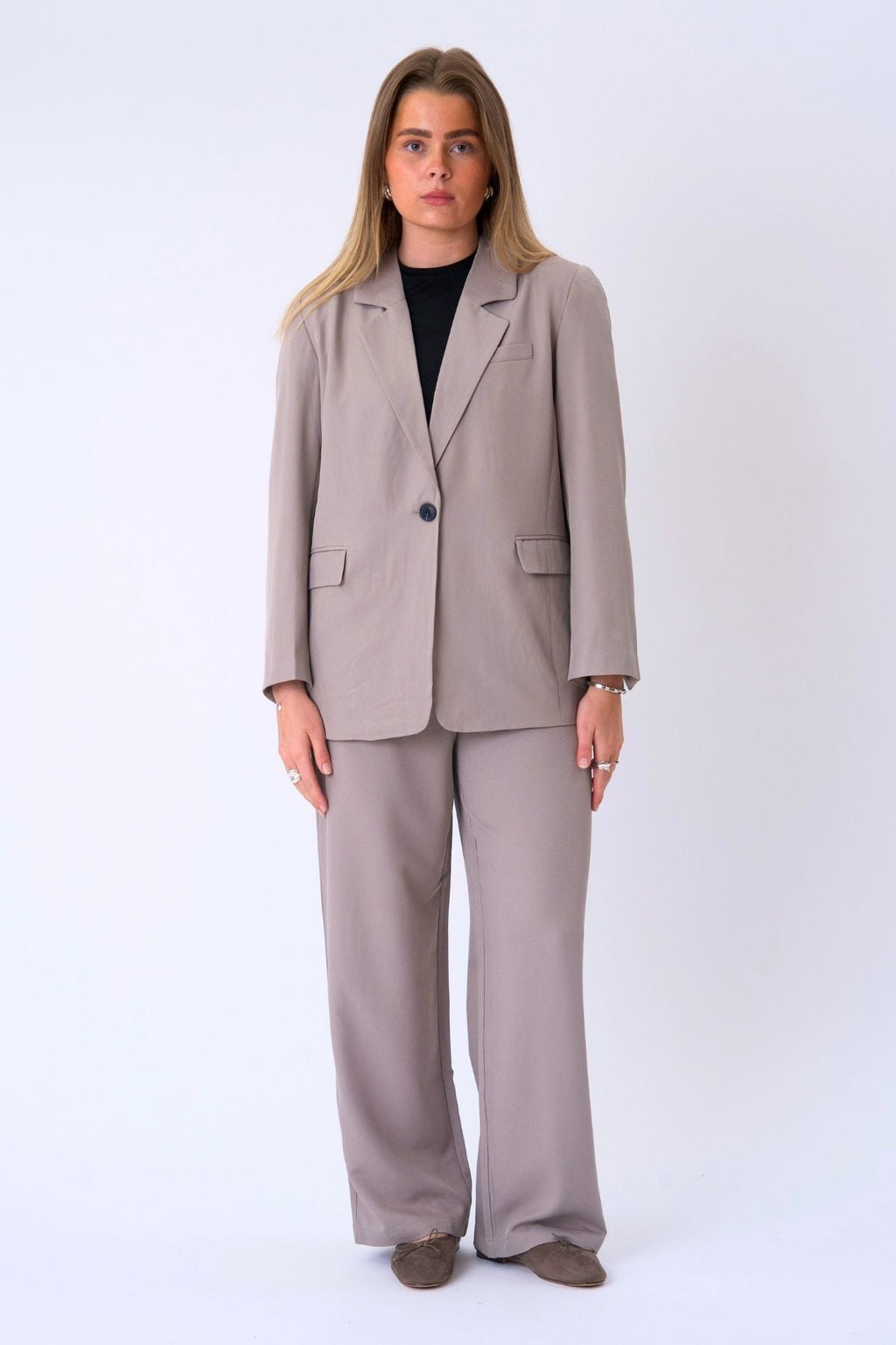 Blazer de gran tamaño - Gray