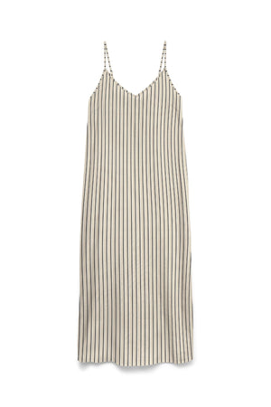 Mymilo Singlet Ankle Dress - Silver Lining-Heidi