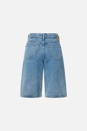 Sky Denim Jorts - Media Blue Denim
