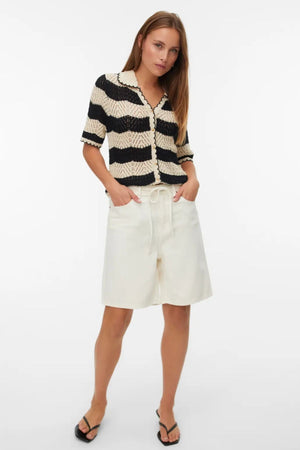 Villa Bermudas Denim Shorts - Crudo