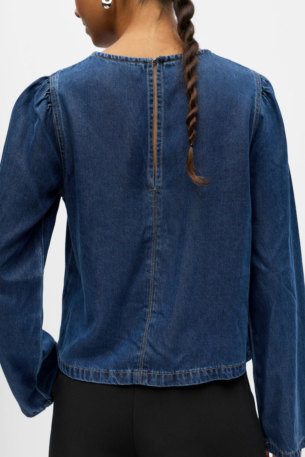 Frame Top - Dark Blue Denim