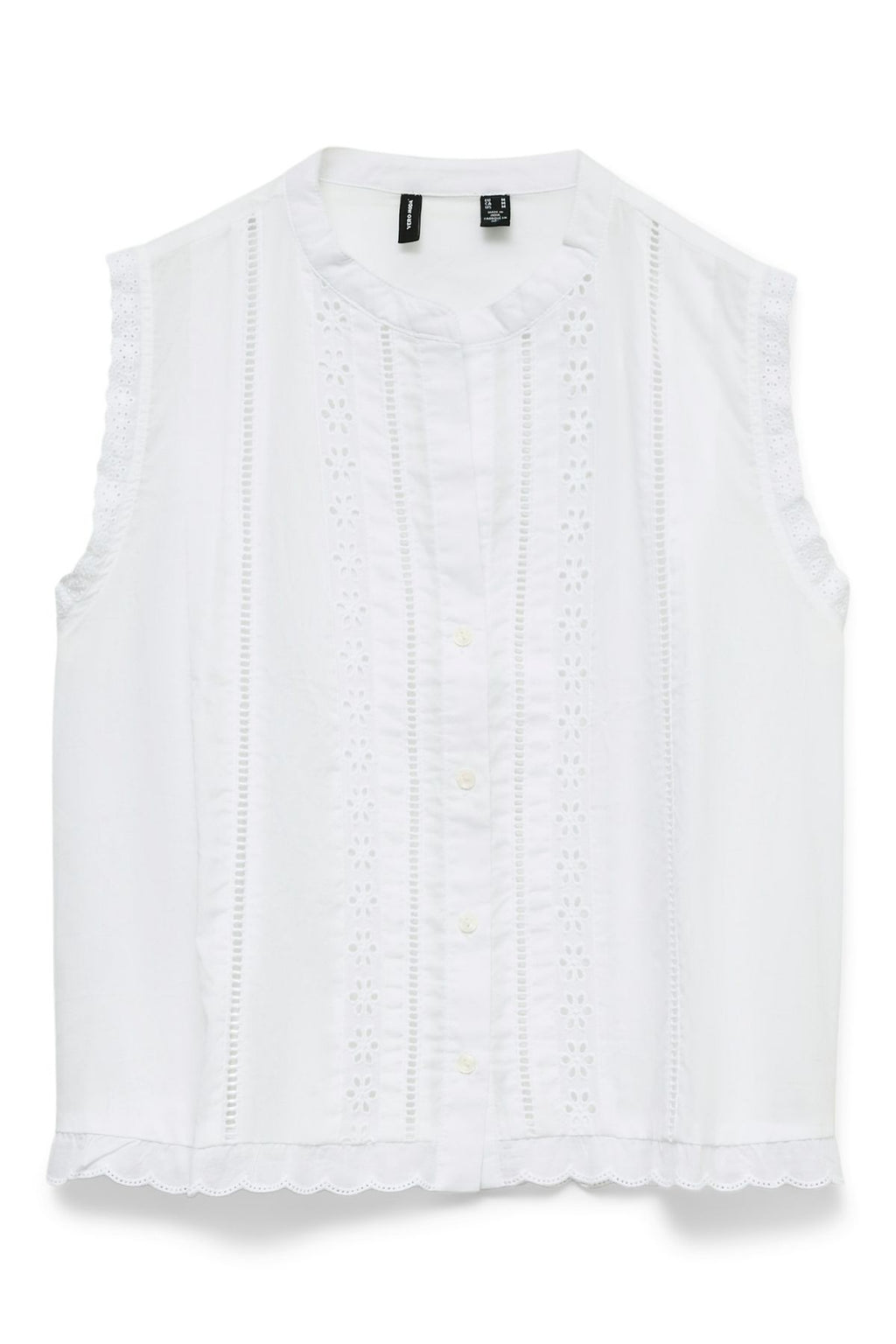 Top con detalle Emily - Blanco Nieve