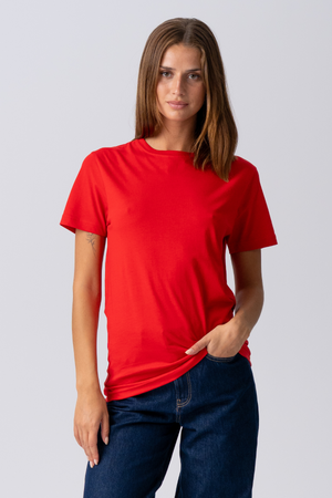 Basic Camiseta ligera - rojo