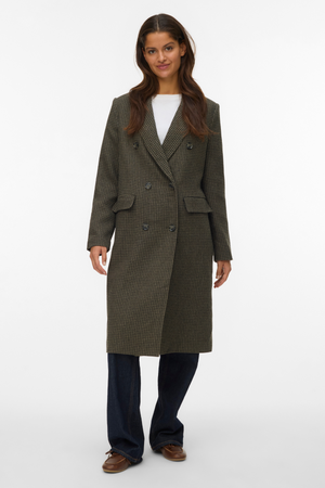 Bristol Long Coat - Grape Leaf