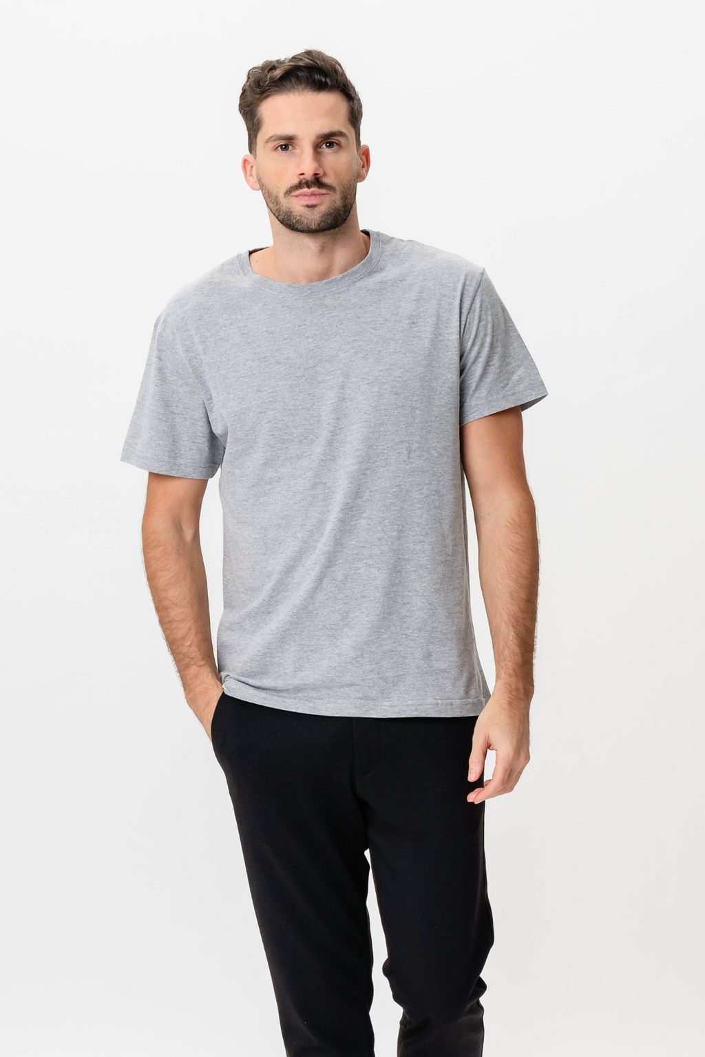 Basic Camiseta de Joy - Oxford Gray