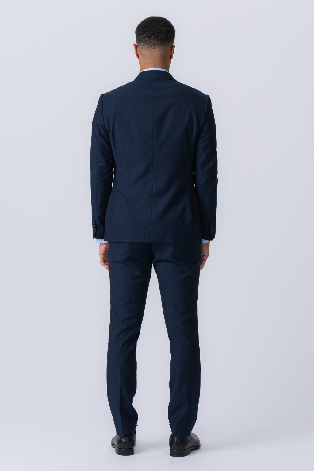 Premium Traje cruzado (azul marino)