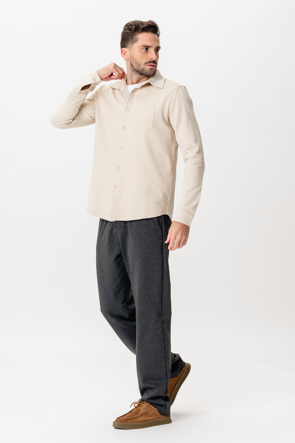 Performance Sobrecamisa - Beige