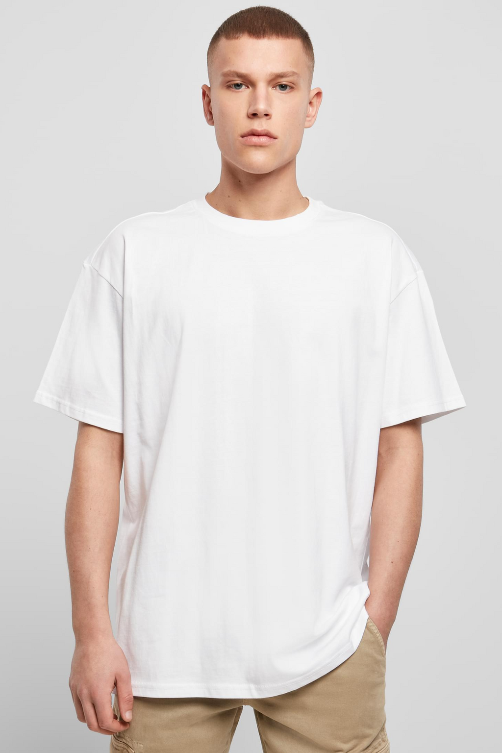 Pesado Oversized Camiseta - White