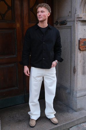 Guillermo Regular Vaqueros - Denim blanco