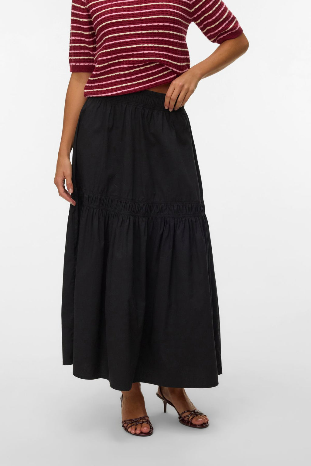 Friba Ankle Skirt - Black