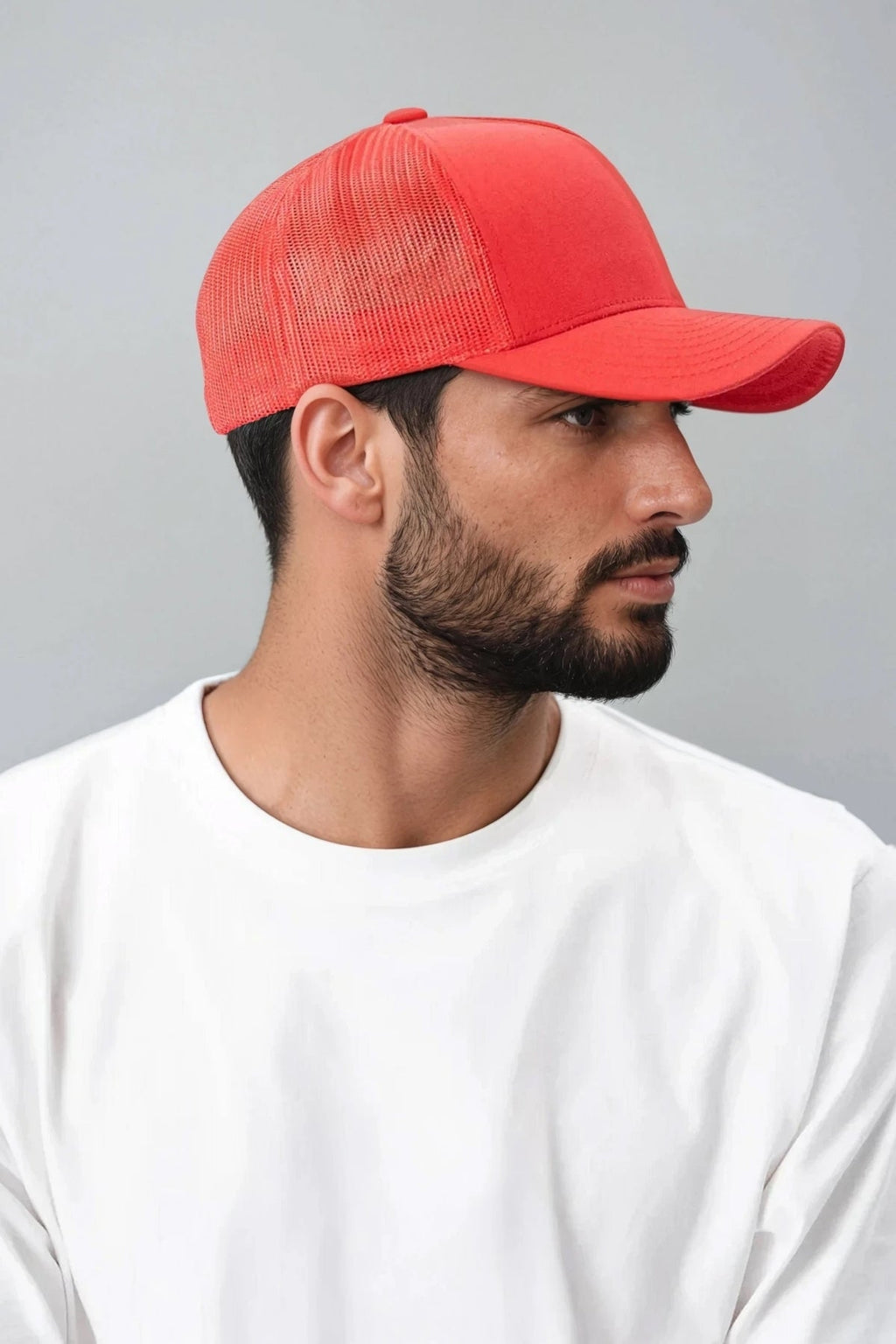 Gorra Retro Trucker - Roja