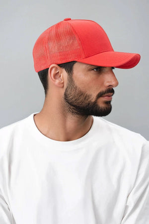 Gorra Retro Trucker - Roja