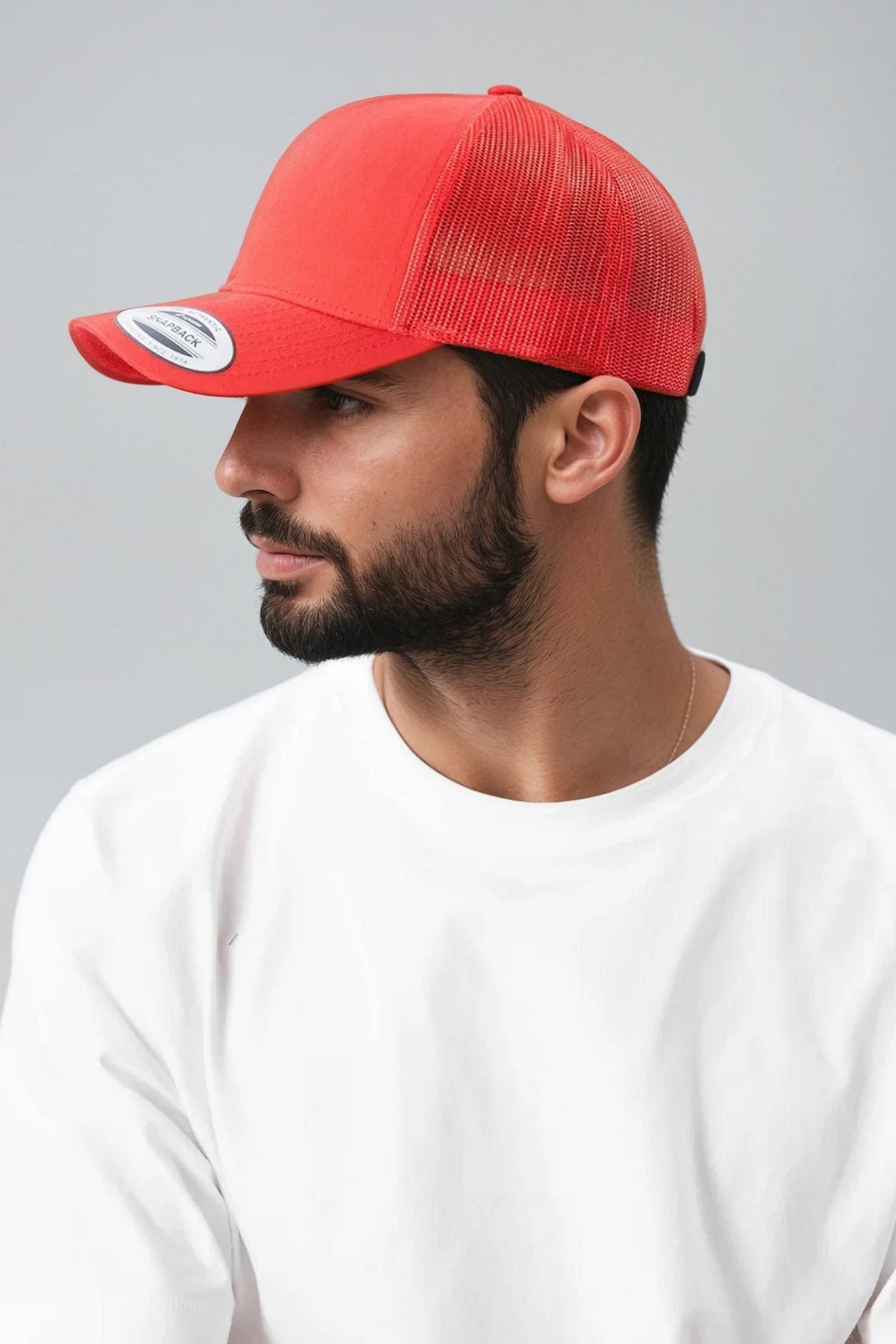 Gorra Retro Trucker - Roja
