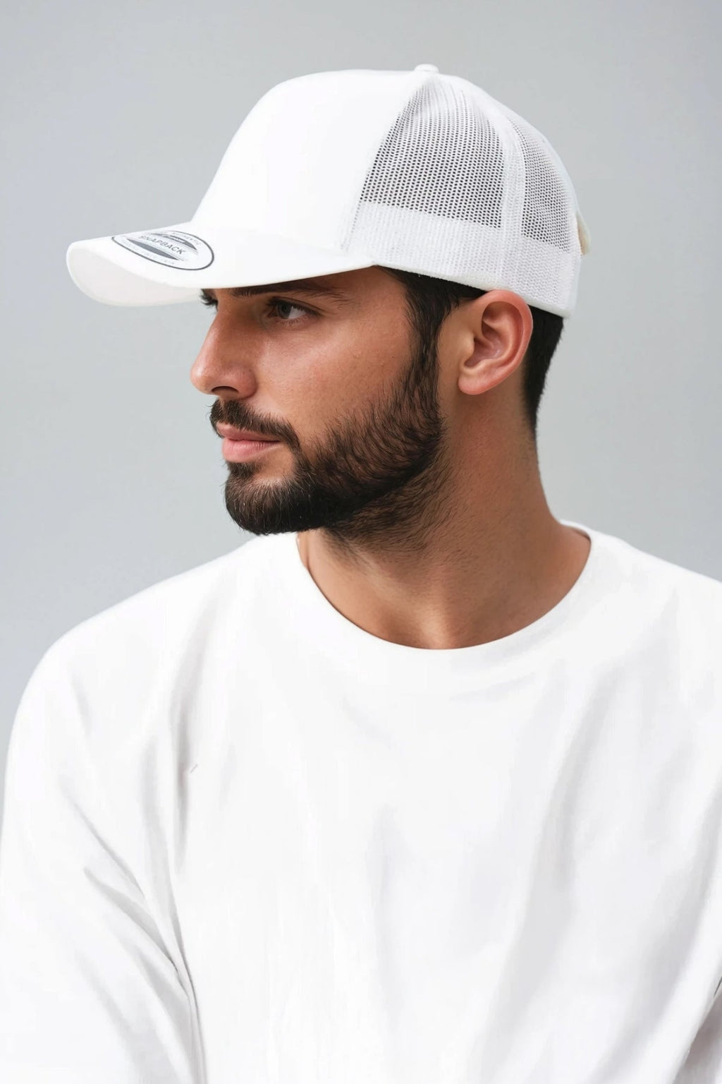 Gorra Retro Trucker - Blanca