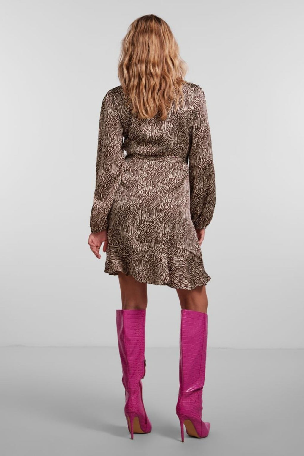 Juliet Wrap Kjole - Café de achicoria