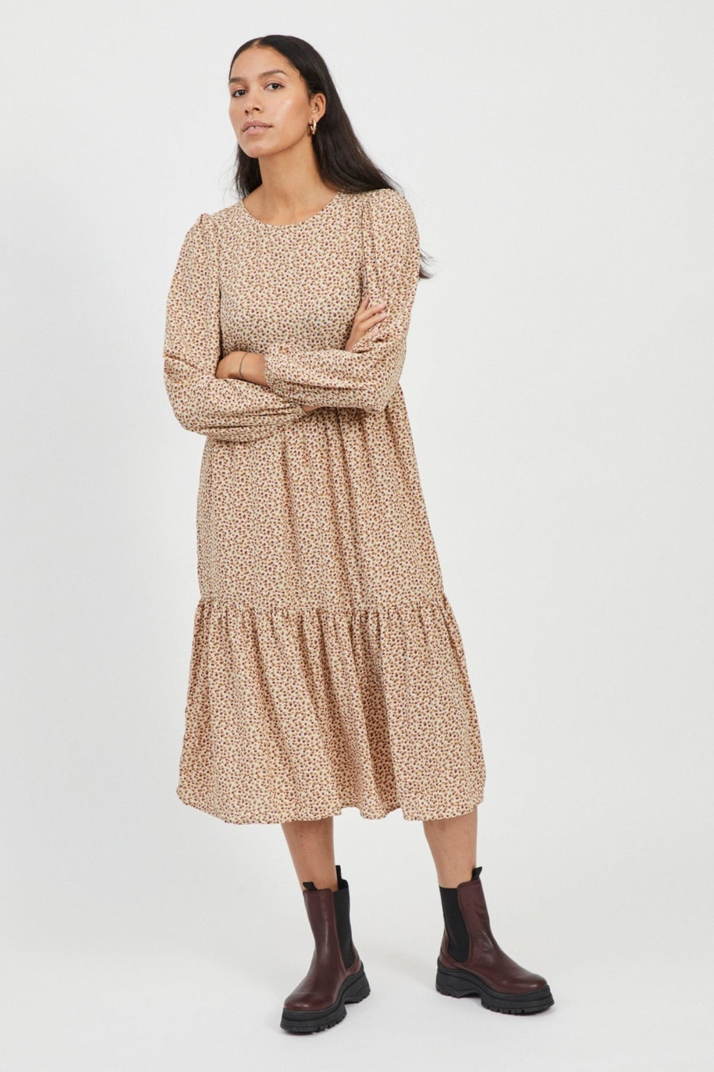 Pals floral dress - Birch