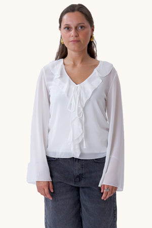 Blusa Alba - Blanco roto