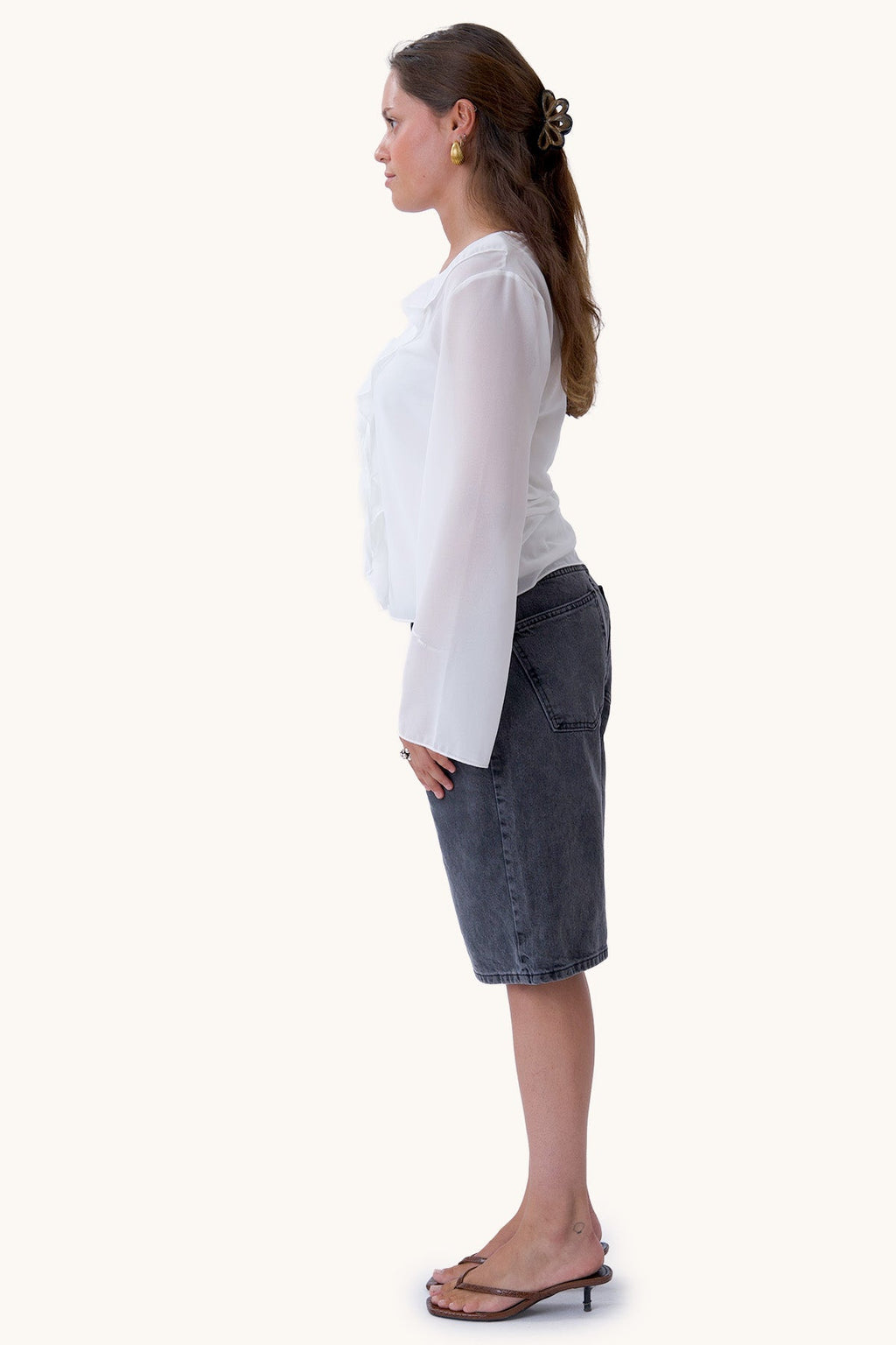 Blusa Alba - Blanco roto
