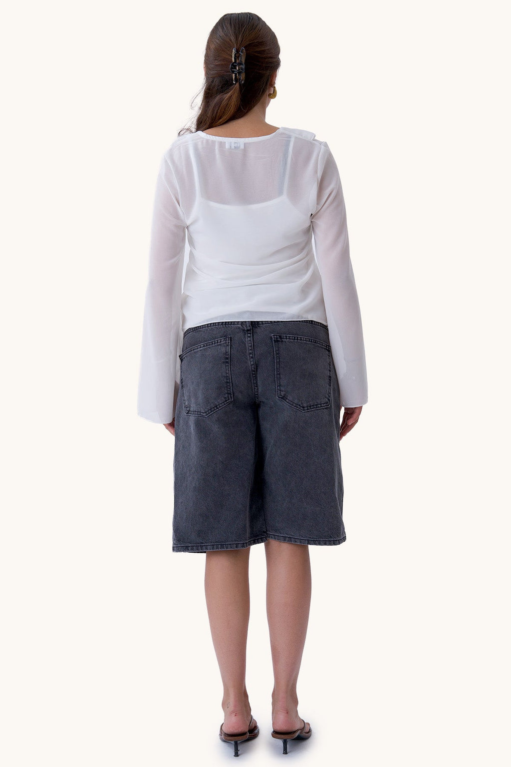 Blusa Alba - Blanco roto