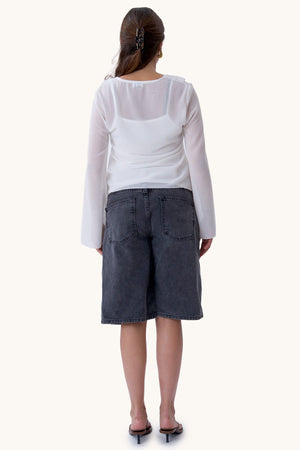 Blusa Alba - Blanco roto