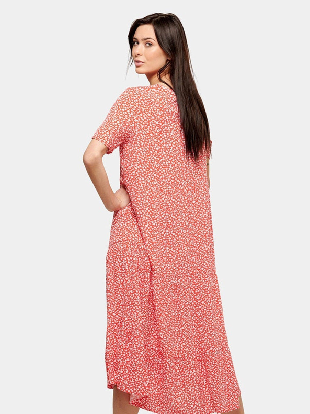 Vestido de Anna Midi - Rojo