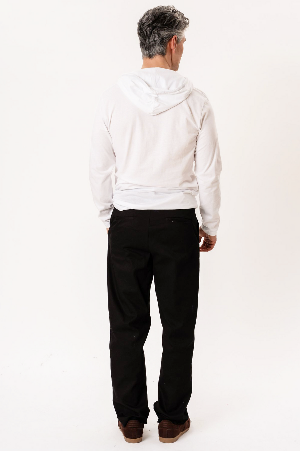 Sudadera con capucha ligera - blanca