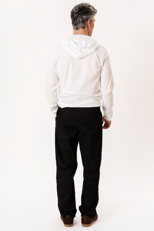 Sudadera con capucha ligera - blanca