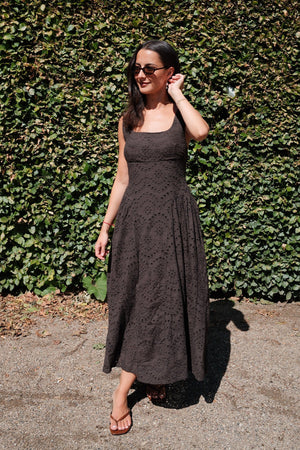 Vestido Asta - Café expreso