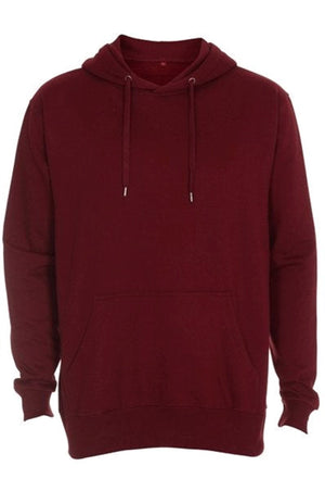 Sudadera con capucha básica - Borgoña Red