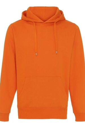 Sudadera con capucha básica - naranja