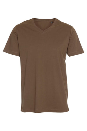 Basic V-neck t-shirt - Olive