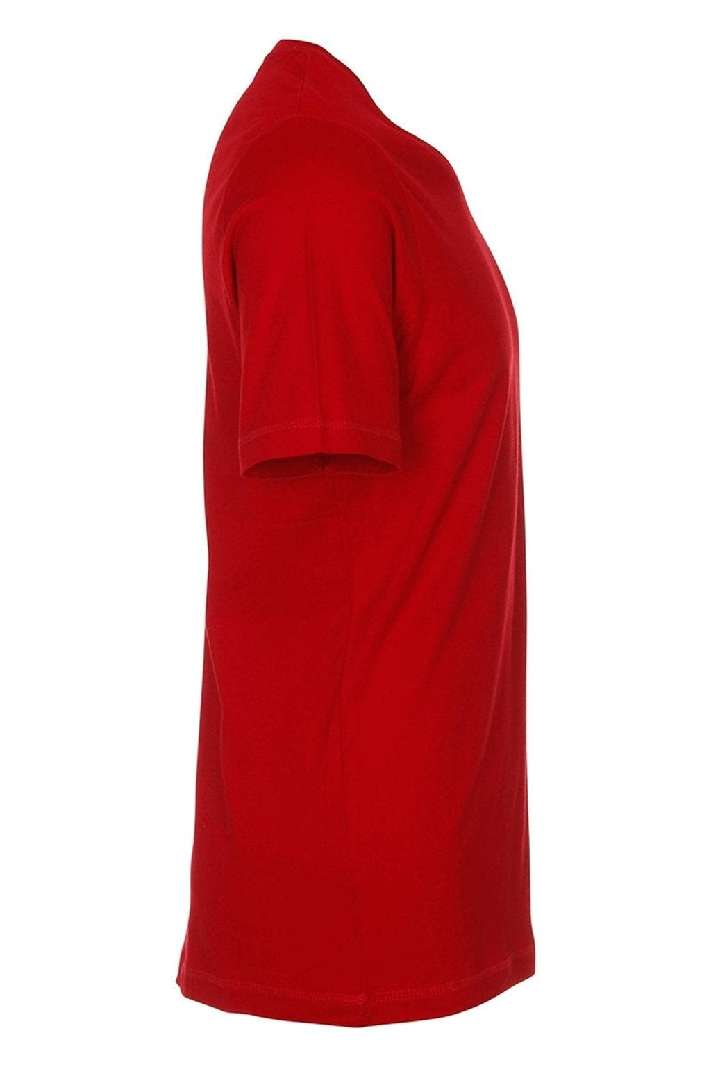 Basic Camiseta con cuello de pico - Rojo