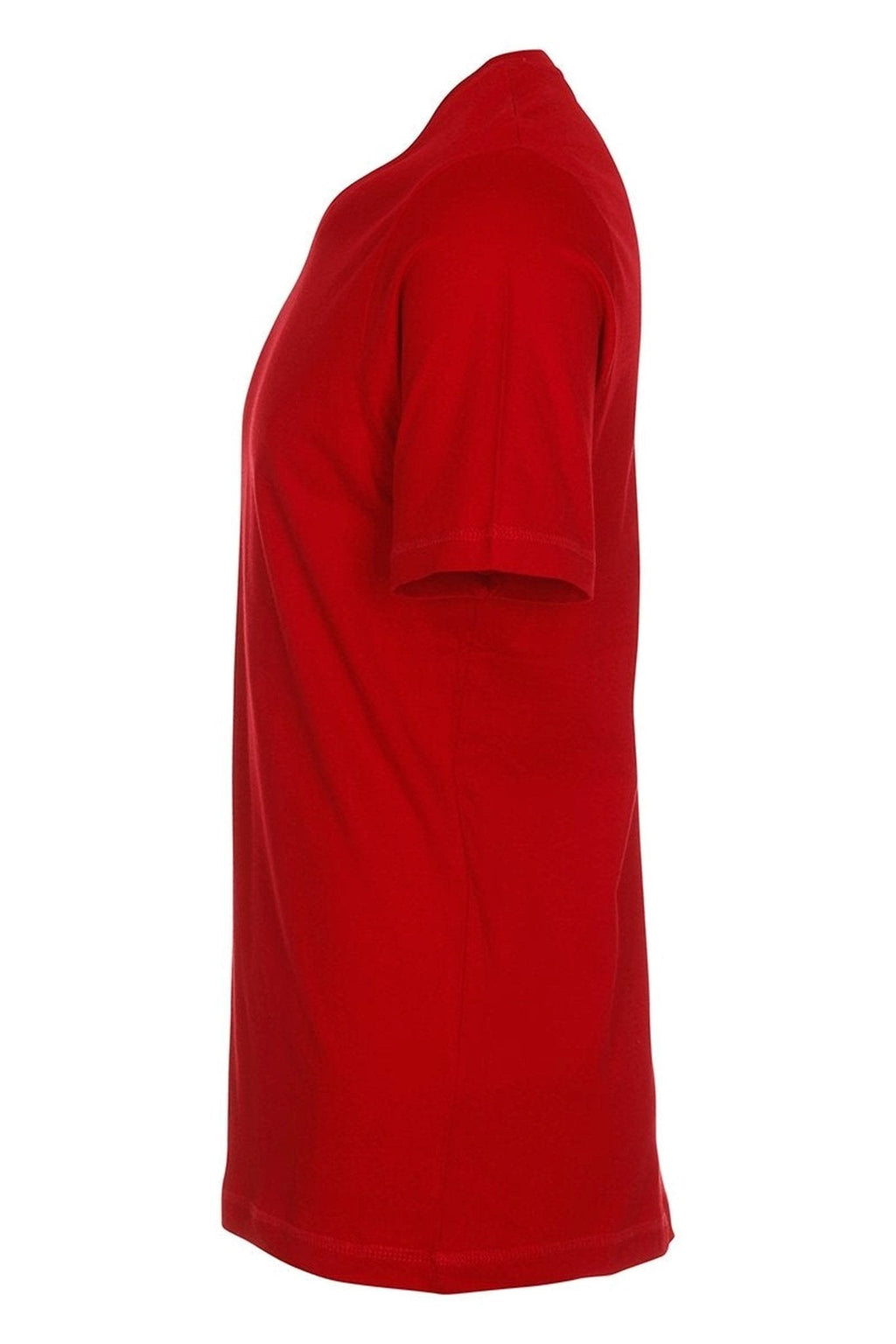 Basic Camiseta con cuello de pico - Rojo