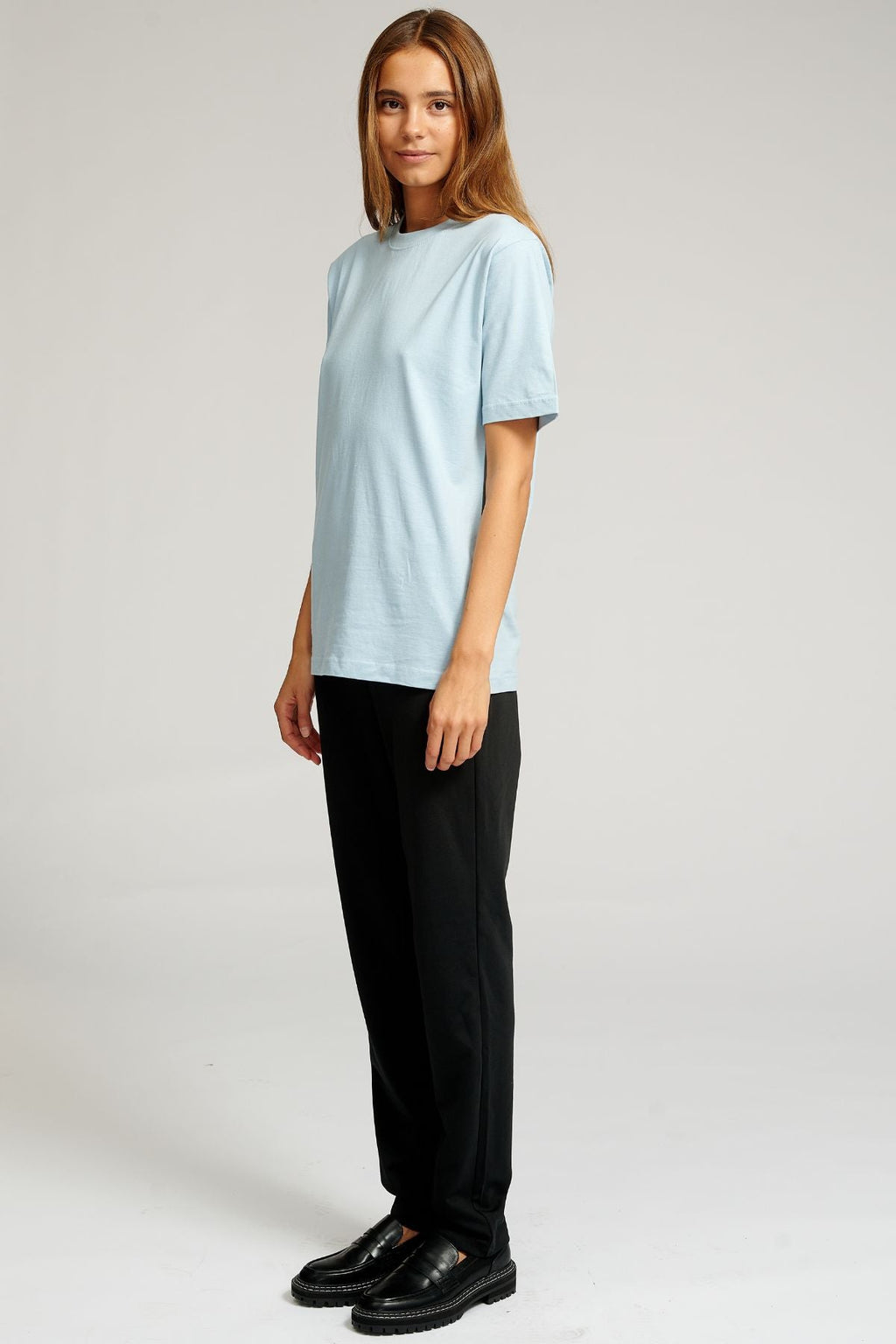 Camiseta de gran tamaño - Azul claro (mujeres)