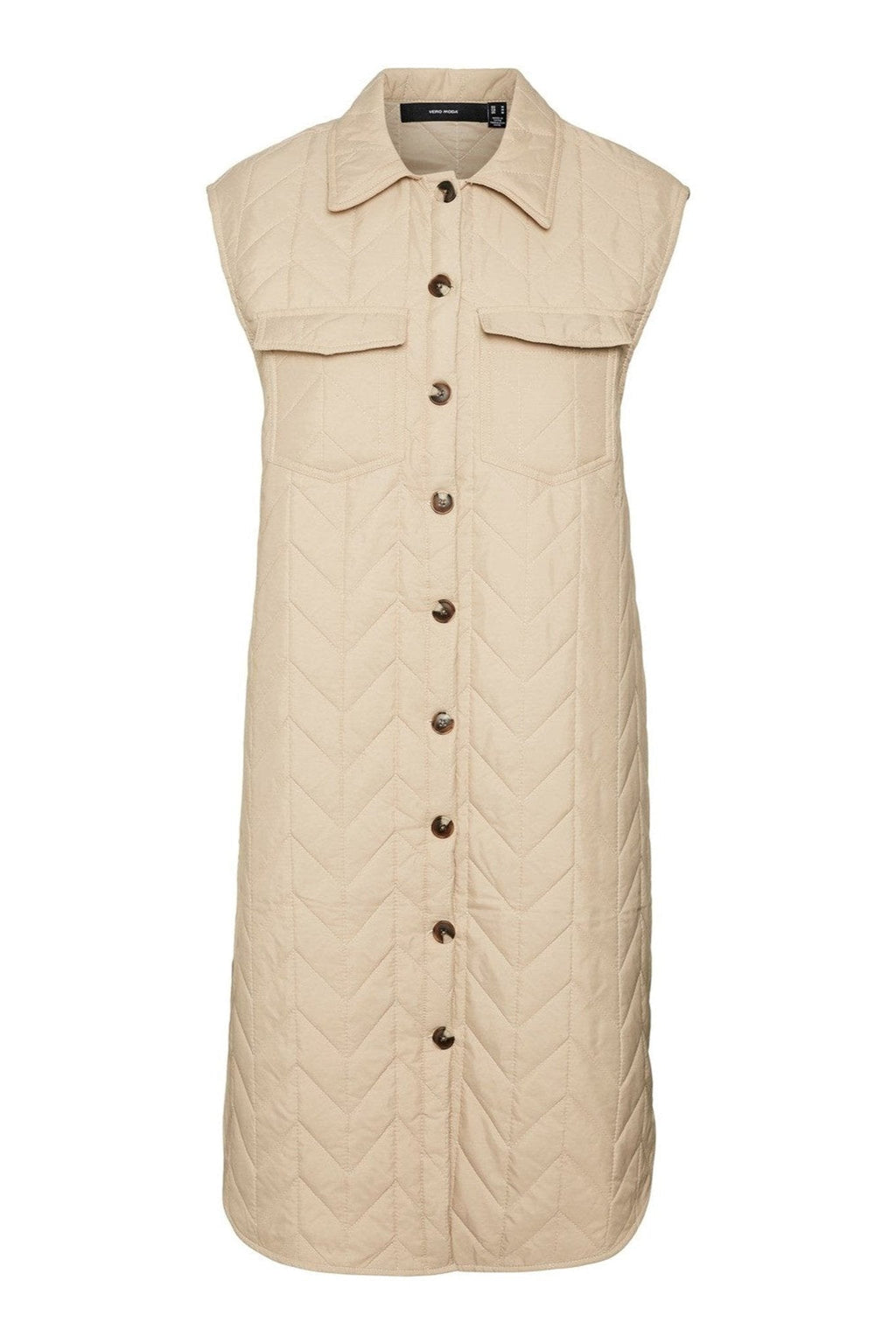 Magda Lang Chilted Vest - Nomad