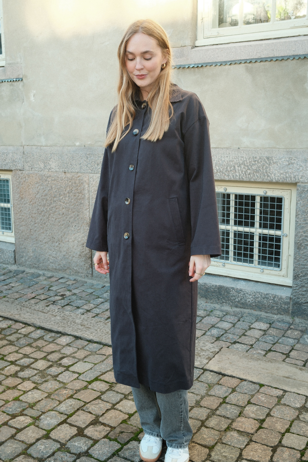 Gabardina Carla - Azul marino