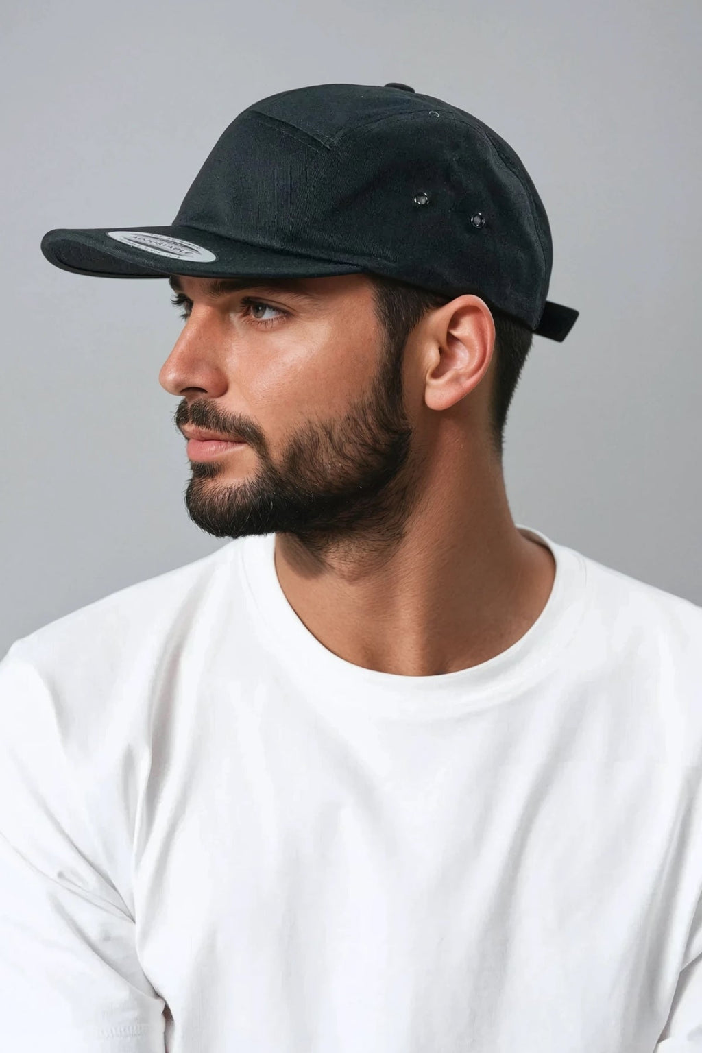 Gorra de 5 paneles - Negro