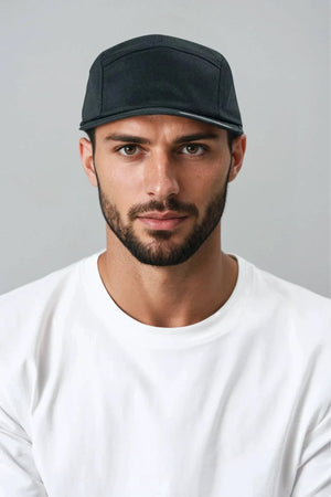 Gorra de 5 paneles - Negro