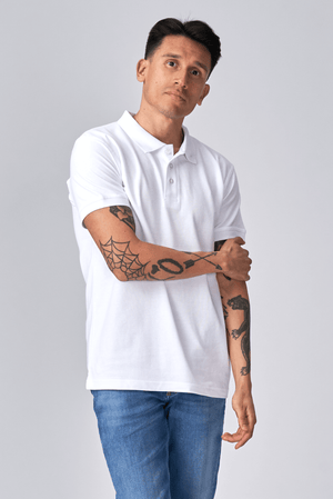 Basic Polo - Blanco