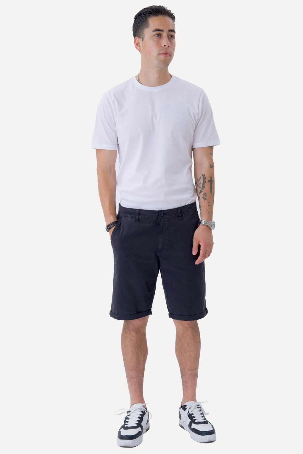 chinos Shorts - Negro