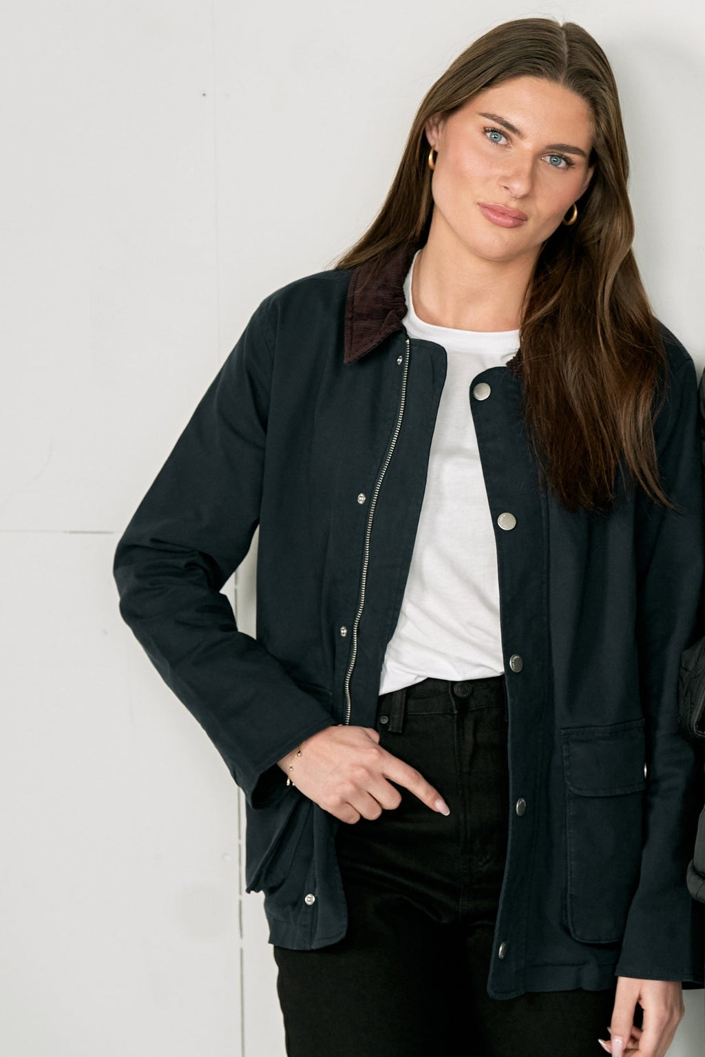 Chaqueta de sarga - Army