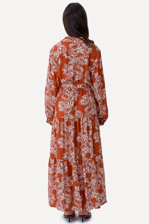 Lola Dress - Terracotta