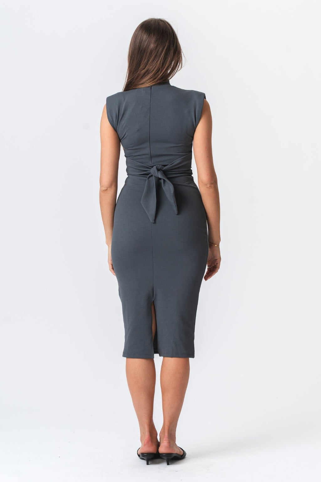 Isabella Dress - Grey
