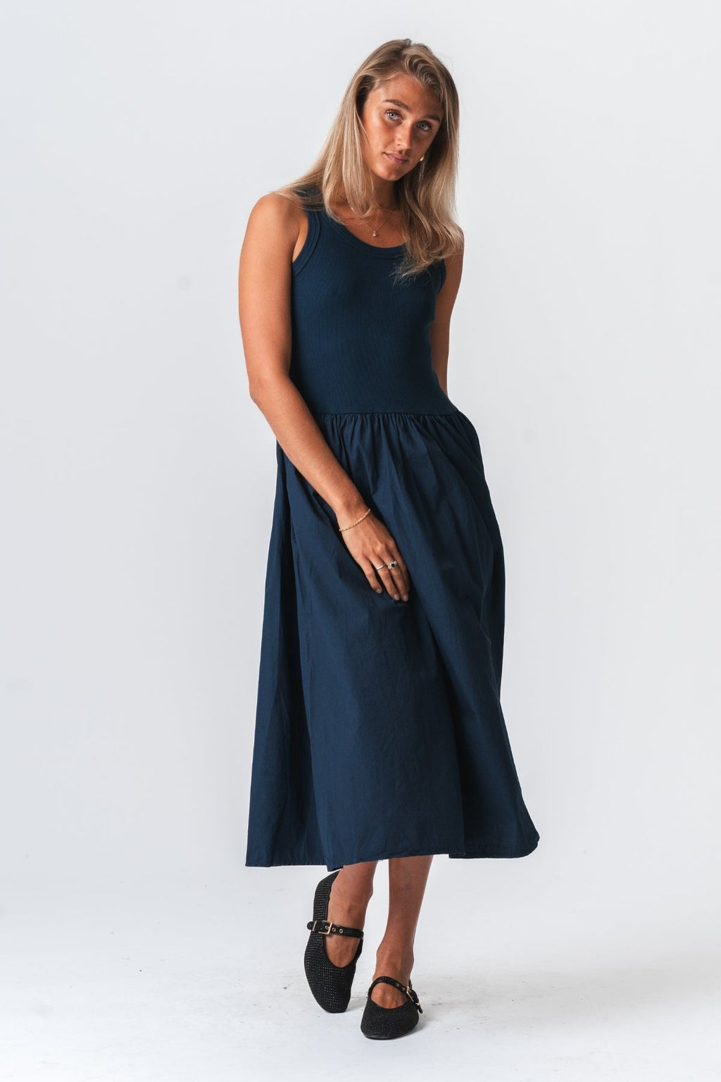 Hanna Dress - Dark Blue