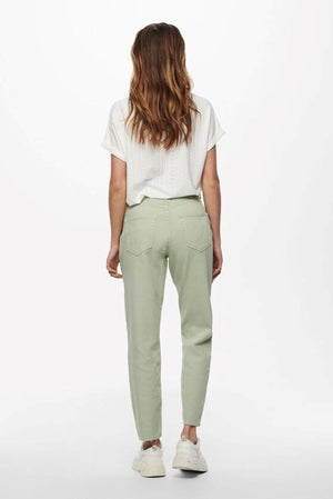 Solid Color Mom Pants - Desert Saga