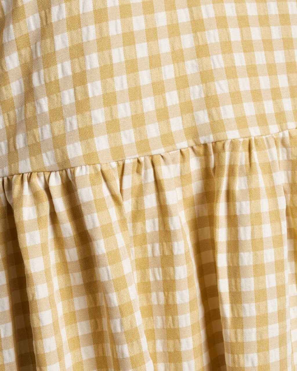 Era Dress - Yellow Checkered