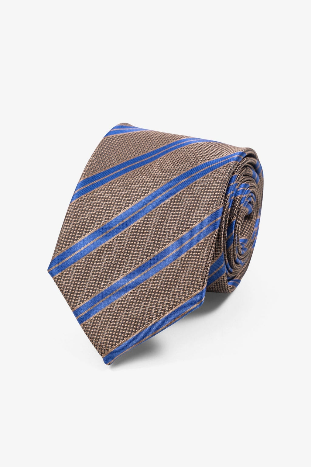 Corbata - Bronce/Azul